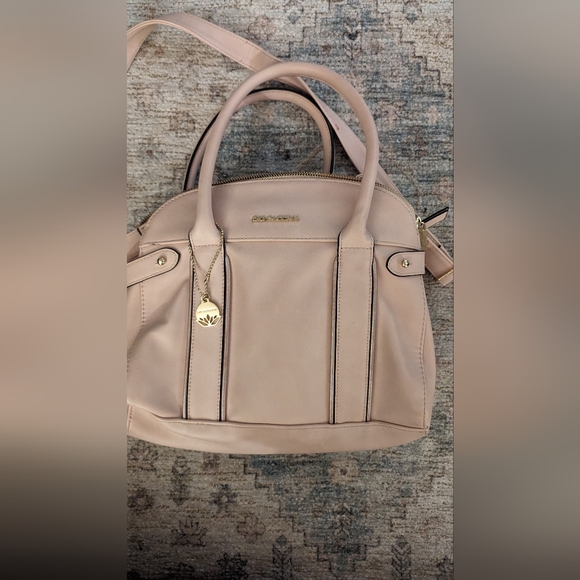 Big Buddha  Handbag Purse Shoulder Bag Pink  S57K - Picture 2 of 5